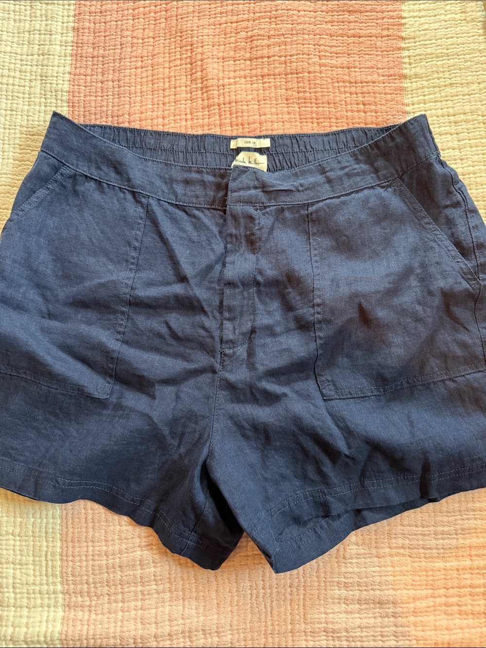 Linen shorts